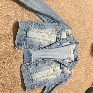 Stylish Light Blue Denim Jacket